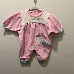 Vintage Beatrix Potter Peter Rabbit one piece in size 6 months